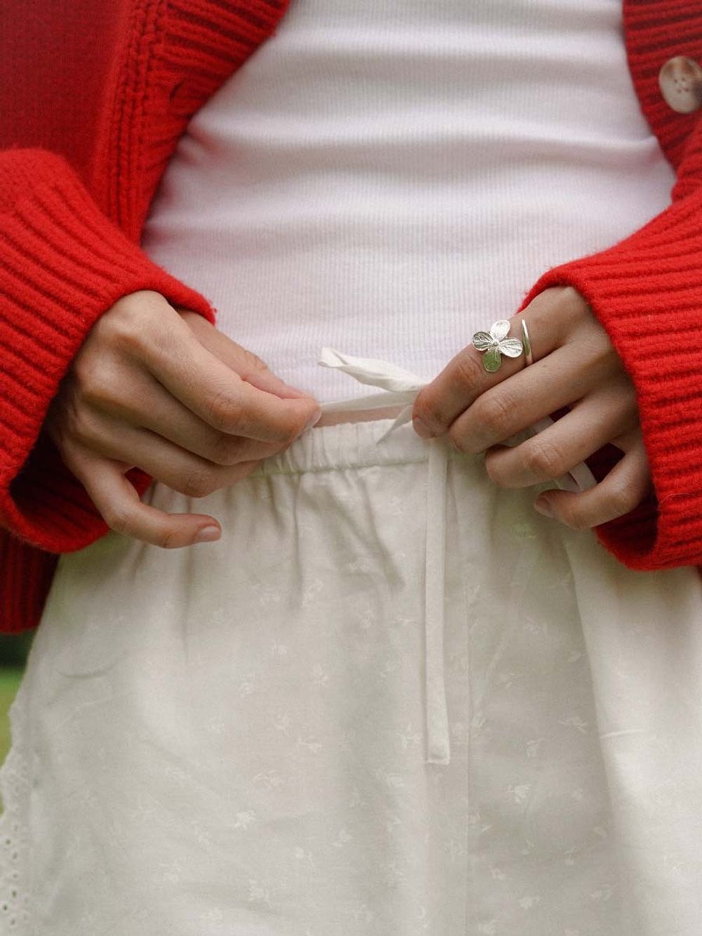 Кольцо Гортензия