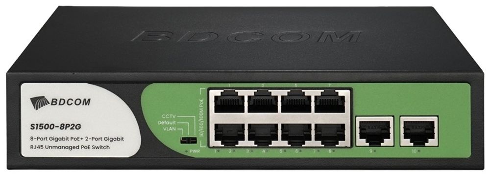 Коммутатор BDCOM S1500-8P2G