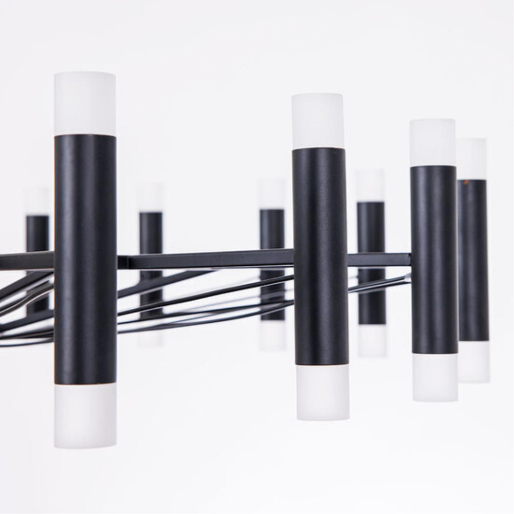 Подвесная светодиодная люстра Arte Lamp EMPIRE A2482SP-32BK