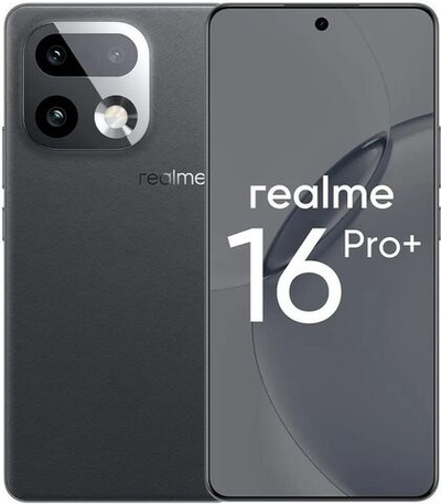 6.8" Смартфон REALME 16 Pro+ 8/256Gb,  RMX5131,  NFC,  AMOLED,  144Гц,  7000мAч,  серый