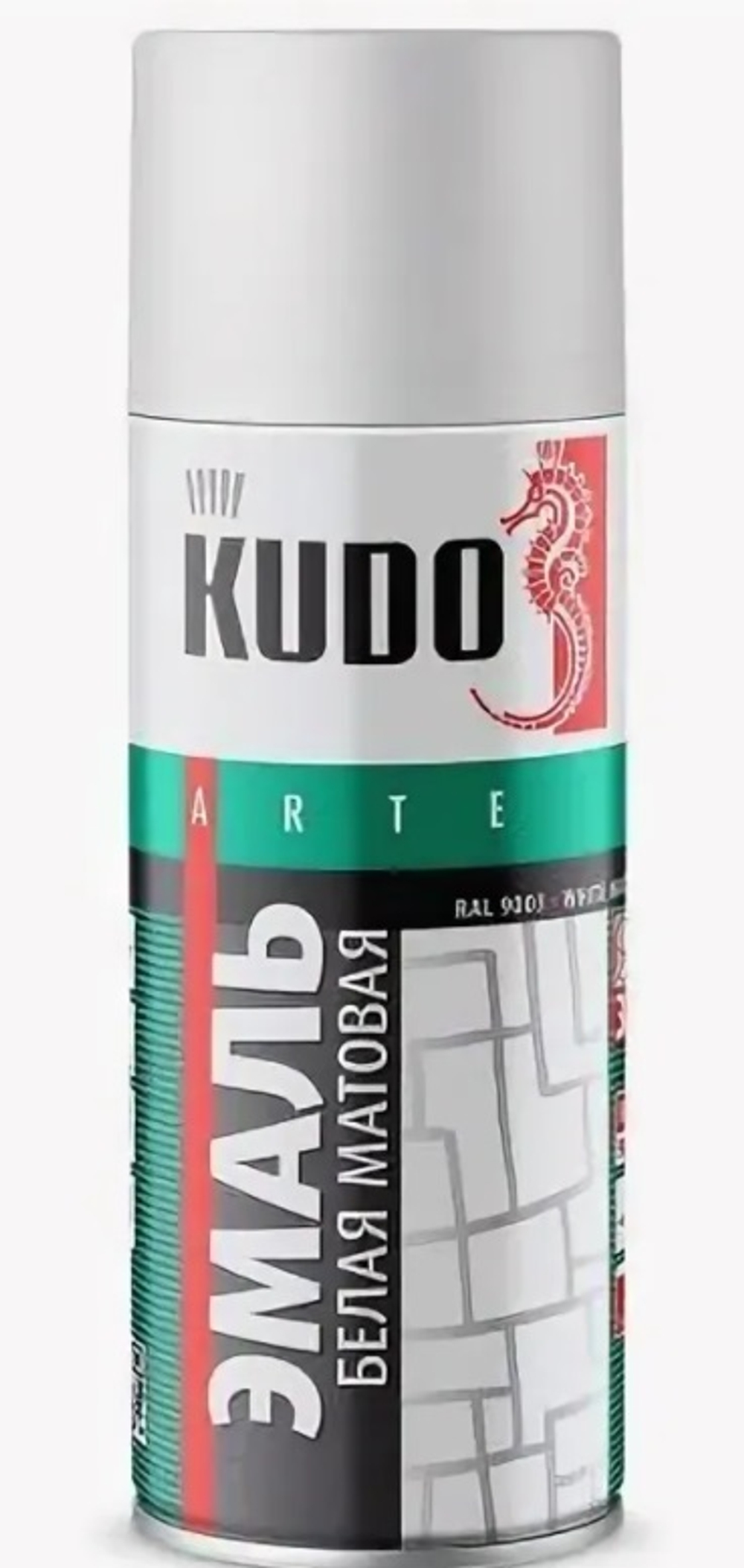 Аэрозоль алкидная белая матовая 1101 KUDO