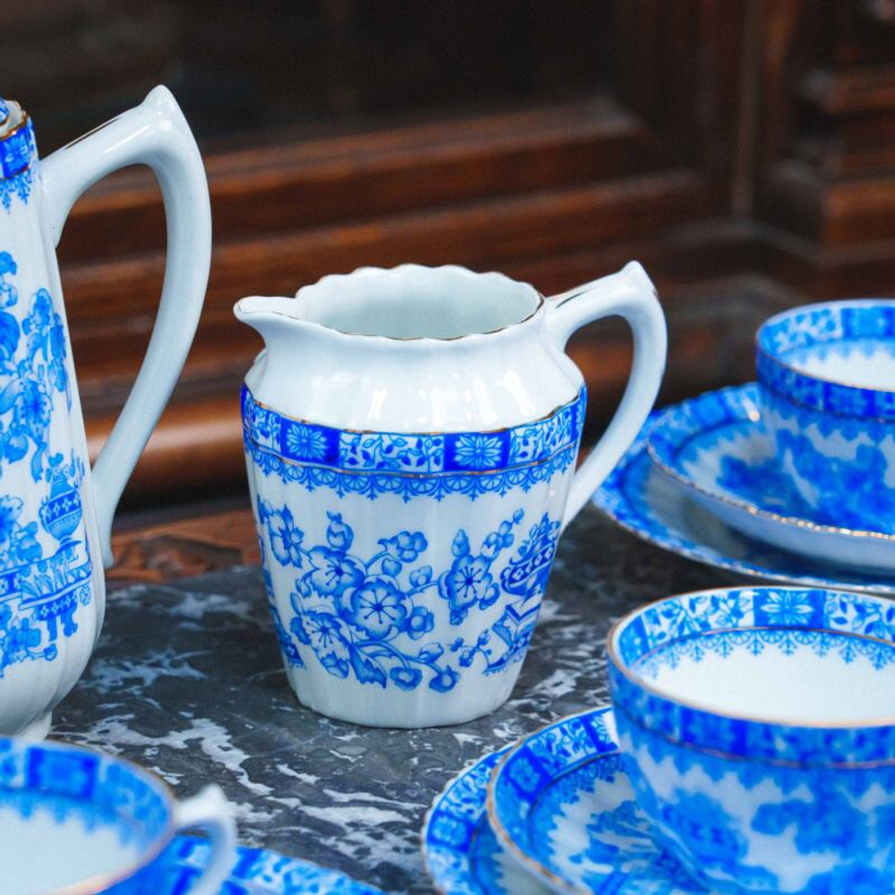 Чайный сервиз на 6 персон «Голубая классика Баварии»