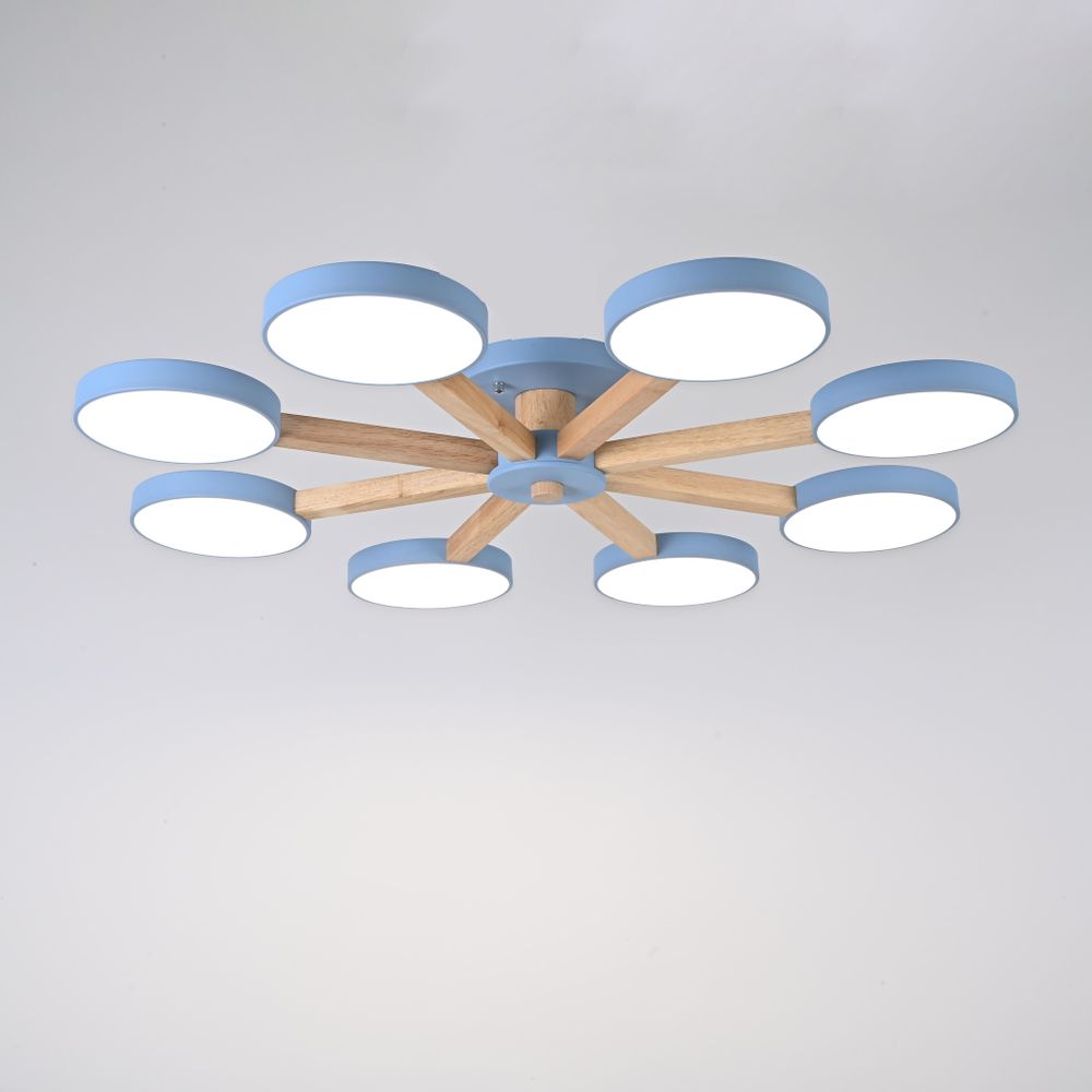 Потолочная Люстра Turna 8 Blue By Imperiumloft