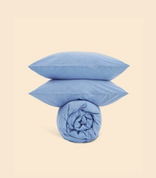 Пододеяльник - Melange Smoky Blue - 220x200