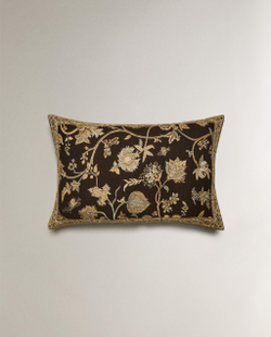 Zara Home наволочка декоративная из хлопка, коричневый, 40x60 см · 5334/008