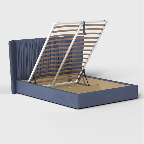 Кровать Belbo 140 с подъемным механизмом - Velutto 48