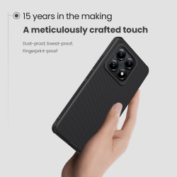 Чехол усиленный от Nillkin c встроенным круглым магнитом для Xiaomi 14T, серия Super Frosted Shield Pro Magnetic Case