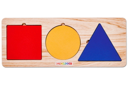 Рамки-вкладыши "Круг, квадрат и треугольник"