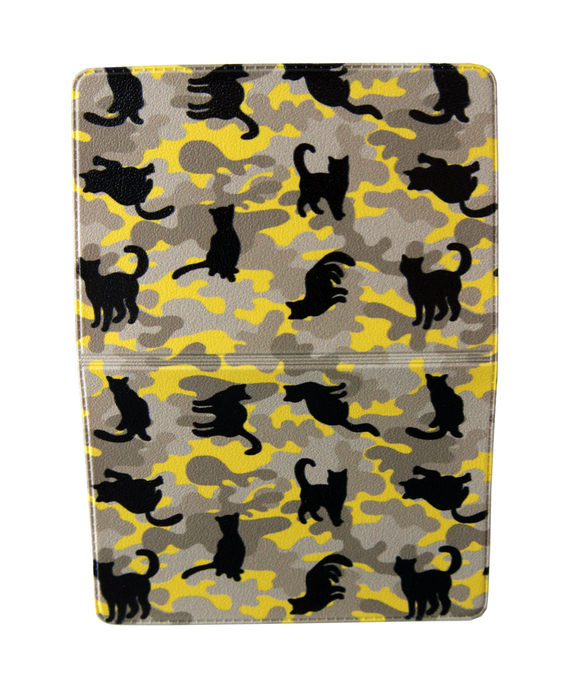 Обложка для транспортной карты "Котокамуфляж"