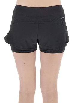 Женские Шорты теннисные Lotto Tech и D4 Short - all black