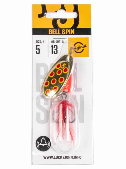 Блесна вращ. Lucky John BELL SPIN 05 013.0г GRD