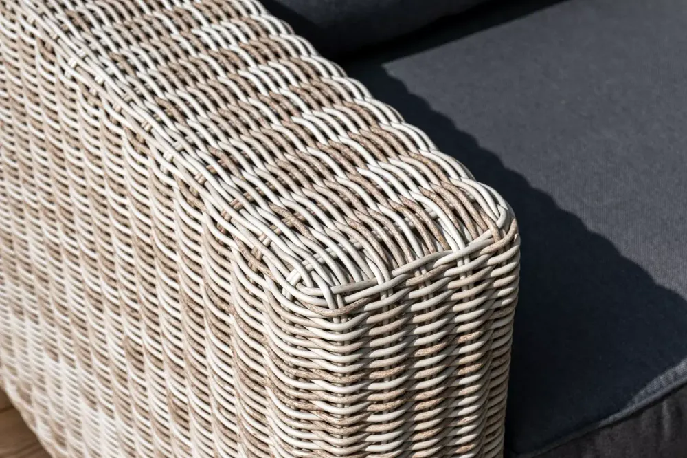 "Боно" лаунж-зона из искусственного ротанга, цвет бежевый