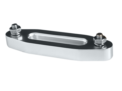 Клюз для лебедки алюминий ATV под синтетический трос (108 мм между отв.)