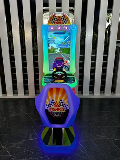 Детский автомат с видеоиграми «Автогонка»