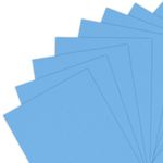 Бумага цветная ПЛОТНАЯ BRAUBERG, А4 160 г/м2, 250 л., синяя, интенсив, для печати, творчества, 116673