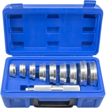 Набор оправок для установки подшипников, сальников, 10пр.