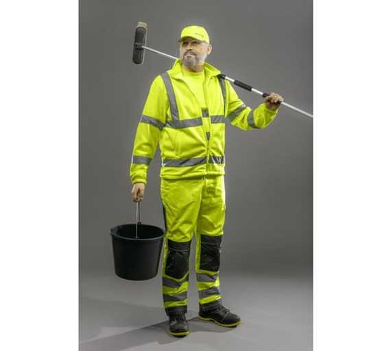 Полукомбинезон сигнальный желтый WERSE Högert, арт. HT5K367
