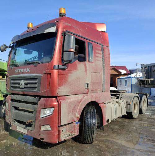 SITRAK C7H 6x4 Седельный тягач ZZ4256V364HE (Дизельный, 12,4 л, 480 л.с., АТ)
