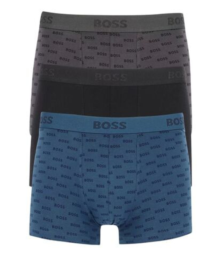 Боксерки теннисные BOSS 2 Design Trunk 3P - multicolor