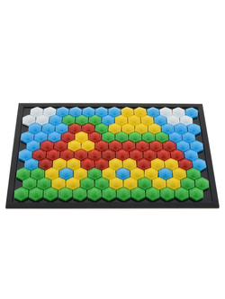 Детская мозаика шестигранная, 150 фишек, 20 мм диаметр