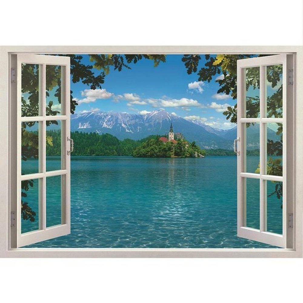 Дом на острове 194x136 см, люкс