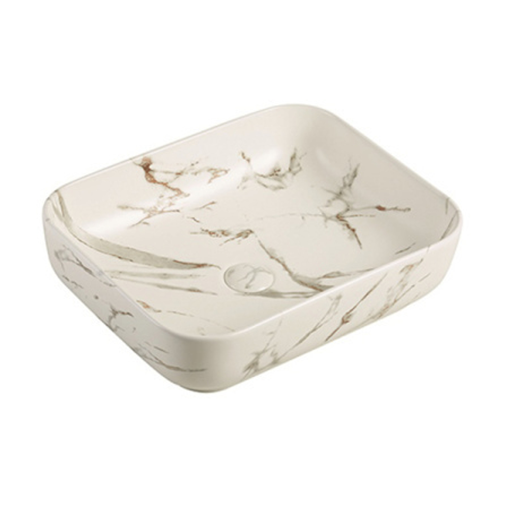 Раковина Comforty N78109MWY-2 под мрамор матовая