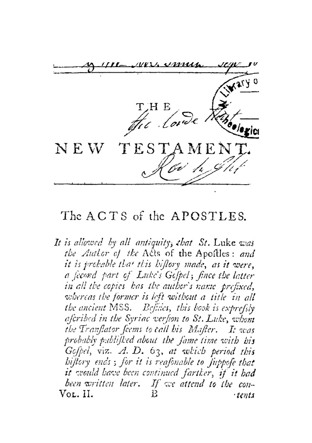 The New Testament | Richard Wynne