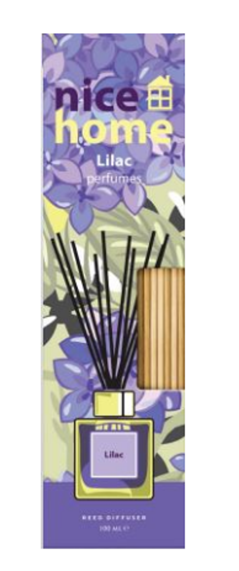 Ароматизатор-диффузор  AREON Sticks100мл NICE HOME - Lilac/Сирень