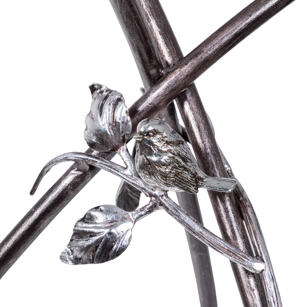 Столик декоративный Зарнички Санфлауэр Айс Античное серебро