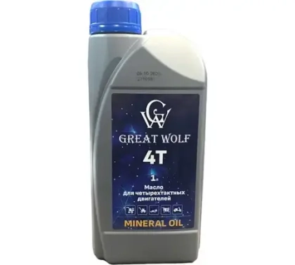 Масло Great Wolf для четырехтактных двигателей 4Т