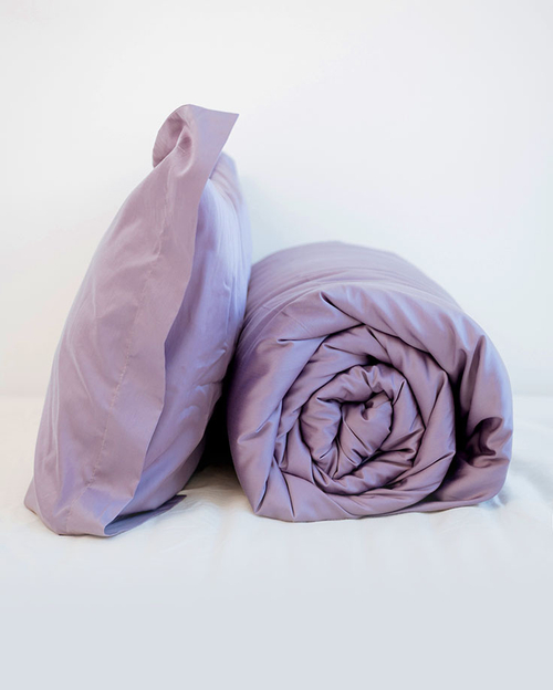 Комплект Сатин Черничный