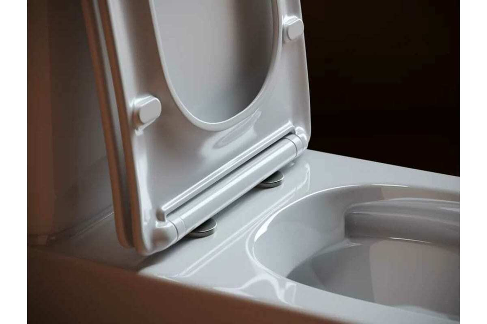 Унитаз компакт Ceramica Nova Alfa CN9002 с бачком и сиденьем микролифт