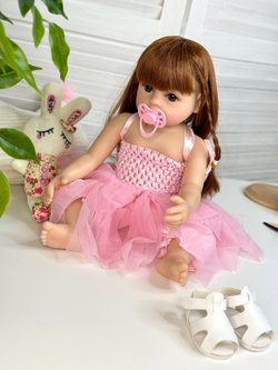 Кукла Реборн виниловая 48см в пакете (FA-063A)