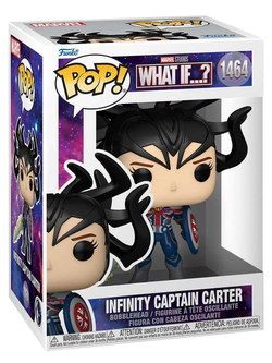 Фигурка Funko POP! Bobble Marvel What If Infinity Captain Carter (1464) 68046