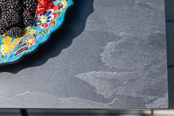 "Форли" обеденная группа на 4 персоны, квадратный стол, цвет "серый гранит"