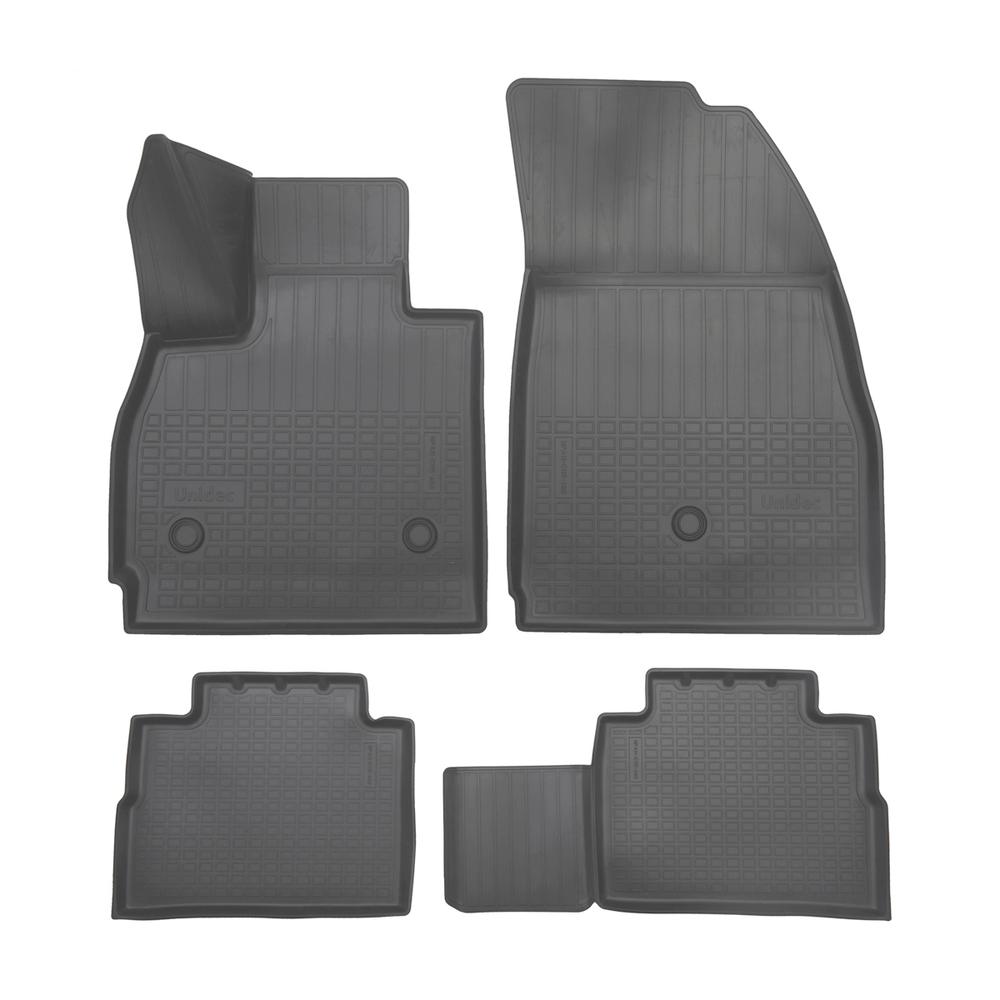 Ковры в салон Norplast/Unidec для EXEED RX (2023-), Серый, арт.NPA11-C115-460-1-G