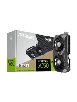 Видеокарта ZOTAC GAMING GeForce RTX 5050 TWIN EDGE 8Gb DDR6 128 bit 2235/2572 Mzh 3*DP/HDMI  2*FAN (ZT-B50500E-10M) RTL