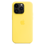 Силиконовый чехол с поддержкой MagSafe Apple Silicone Case для iPhone 14 Pro, Canary Yellow (Канареечный)
