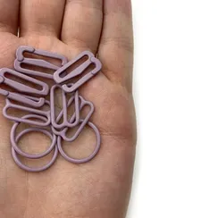 Крючок для бретели лавандово-серый 15 мм (цв. 620), Arta-F