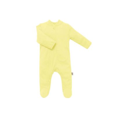 Слип на молнии (светло-желтый)