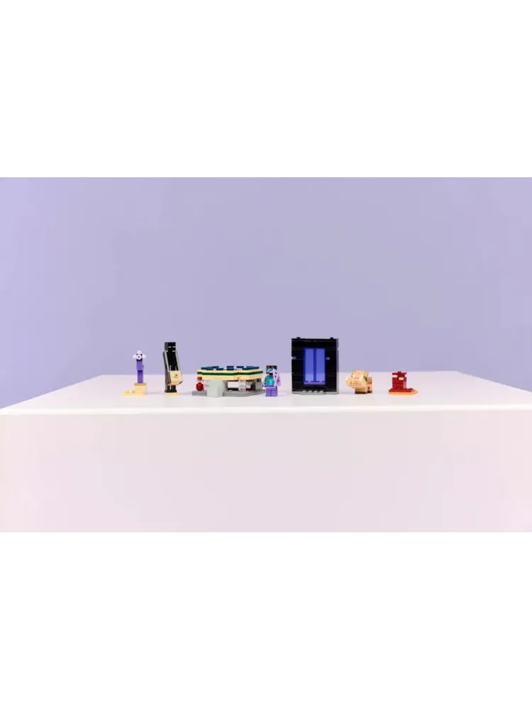 Конструктор Minecraft 21584 Через Нижний мир и Край