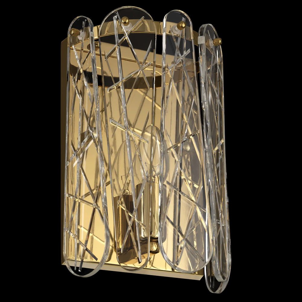 Citilux TALLA CL318412 Бра хрустальное Золото