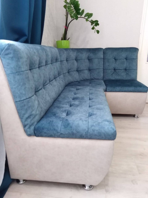 Диван угловой Спектрум (синий)