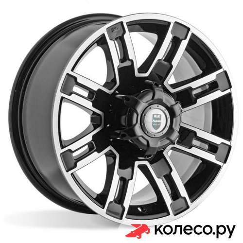 Полюс (КС609) 7.5x16/6*139.7 D108.1 ET30 Алмаз-черный