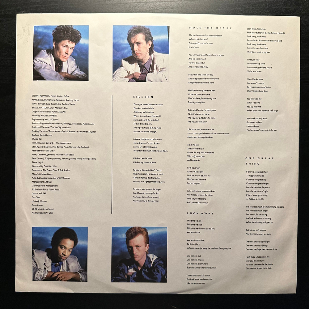 Big Country - Peace In Our Time (Англия 1988г.)