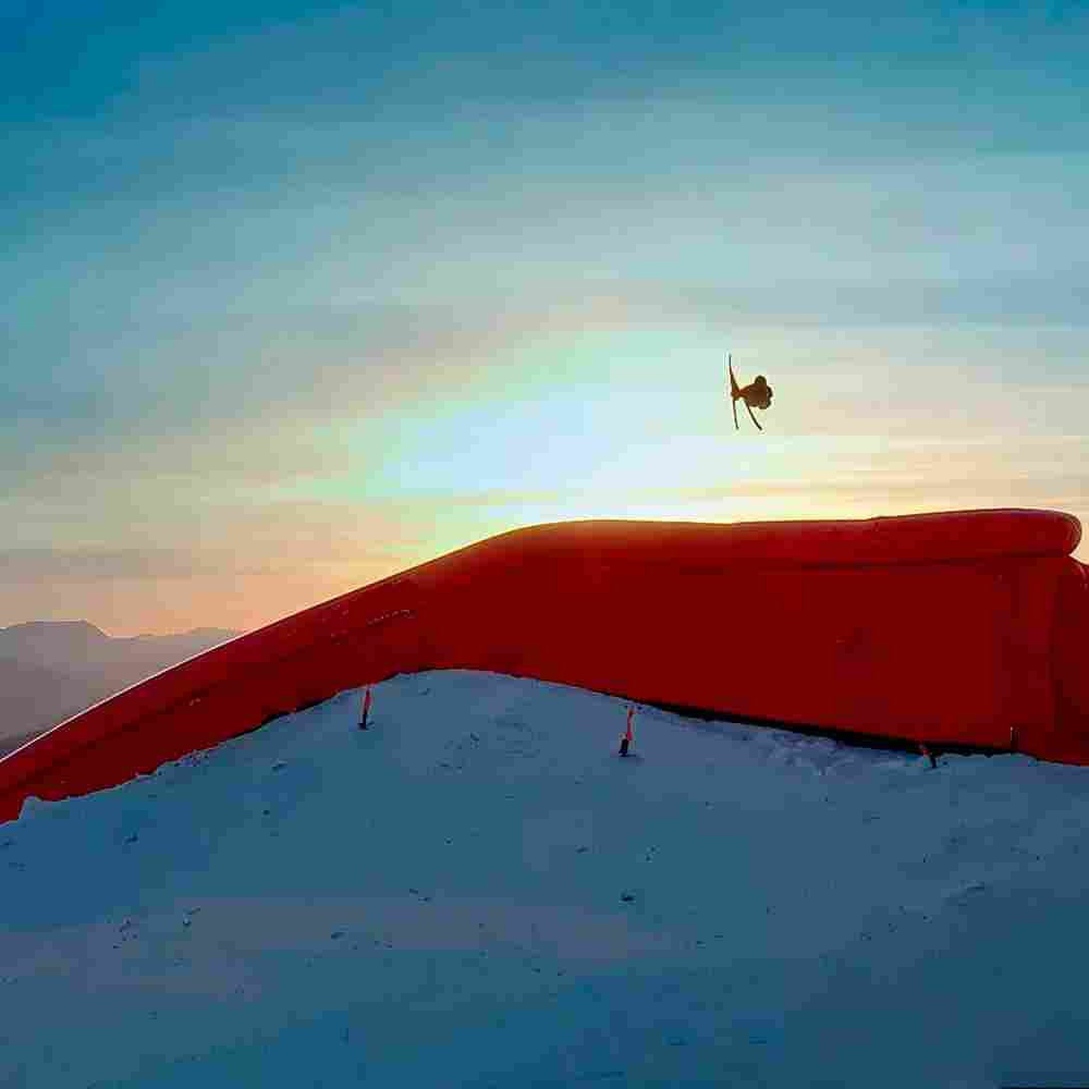 Надувная подушка «PAB Progress» для фристайла и экстрим-прыжков, 8,5×4×2,5 м