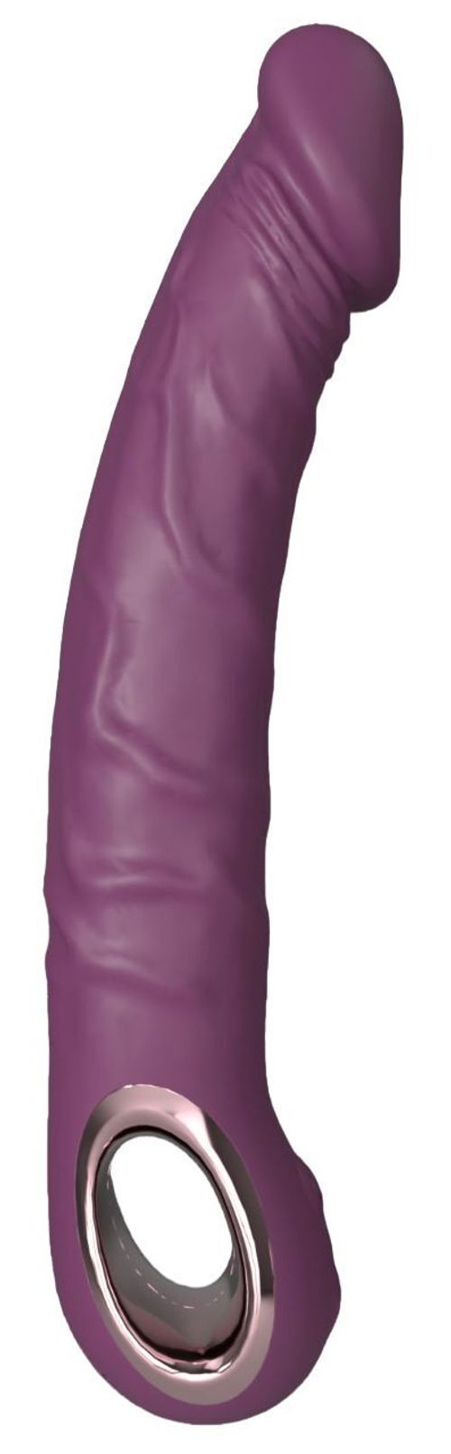 Secwell SW3020 – реалистичный силиконовый вибратор с 10 режимами, фиолетовый, 22 см