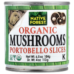 Native Forest, органические грибы, портобелло, ломтики, 184 г (6,5 унции)