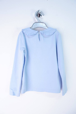 Лонг с акцентным воротничком, на 5/6 лет