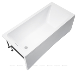 Акриловая ванна Aquanet (Акванет) Agata 160x70 с каркасом